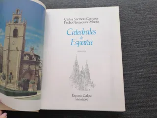 LIBRO CATEDRALES DE ESPAÑA