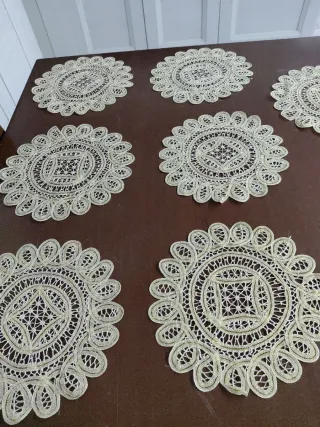 8 Centri Rinascimento Fatti a Mano 25cm