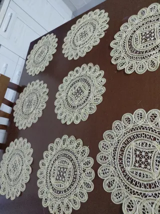 8 Centri Rinascimento Fatti a Mano 25cm