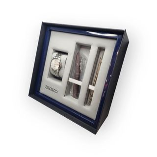 RELOJ SEIKO AUTOMATICO 4R35 PRESAGE PLATEADO + CAJA + ACC + CERTIFICADO