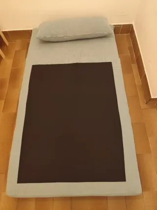 Sofà llit verd/gris Maison du Monde