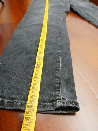 Pierre Cardin Jeans Negros/Grises Denim Regular