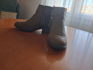 Botines mujer marrones/verdes