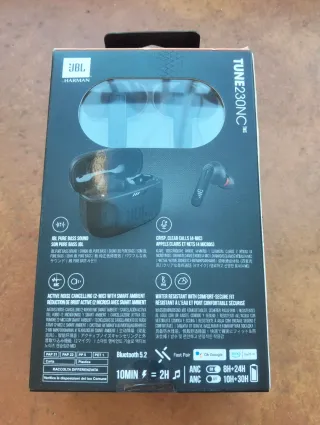 Auriculares JBL TUNE230NC TWS Negro