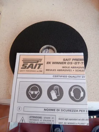 Disco Corte SAIT PLANET-TM 125x1,0x22,23 METAL INO