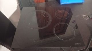 Placa vitrocerámica CATA 3 fuegos