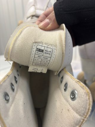 Patines blancos talla 39