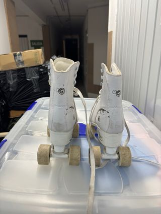 Patines blancos talla 39