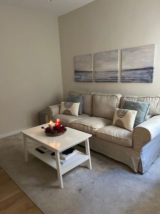 Sofá de 3 plazas beigd