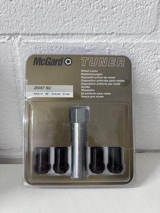 McGard Tuner Antirrobo Negro M12x1.5 SIN ABRIR