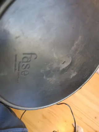 Lámpara Fase Péndulo Metal Madera