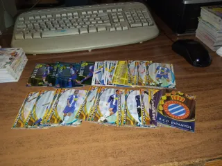 MUNDICROMO RCD ESPANYOL.  FICHAS DE 2010 A 2016