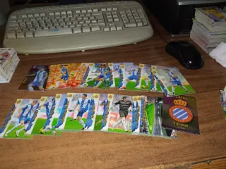 MUNDICROMO RCD ESPANYOL.  FICHAS DE 2010 A 2016