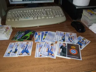 MUNDICROMO RCD ESPANYOL.  FICHAS DE 2010 A 2016