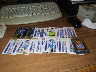 MUNDICROMO RCD ESPANYOL.  FICHAS DE 2010 A 2016