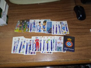 MUNDICROMO RCD ESPANYOL.  FICHAS DE 2010 A 2016