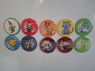 Imanes Notas Musicales musicaeduca, aprendizaje