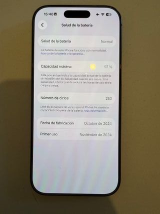 iPhone 16 Pro 256GB Titanio Natural