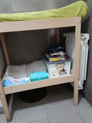 Cambiador madera Ikea