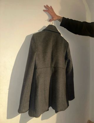 Cappotto Patrizia Pepe Grigio Melange Taglia 40