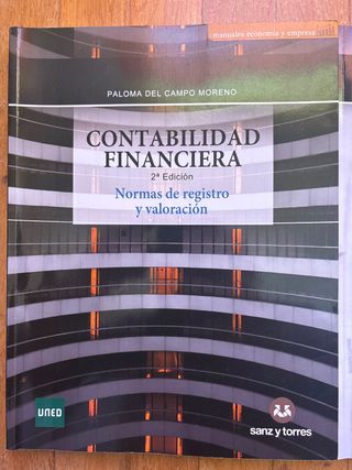 Contabilidad Financiera: Normas de Registro y V...