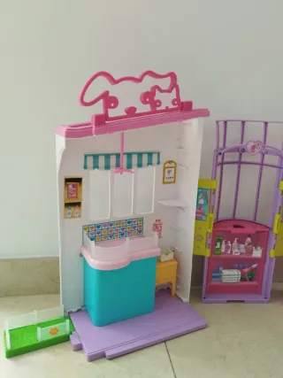 Casa juguete clínica Veterinaria Barbie