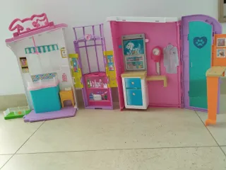 Casa juguete clínica Veterinaria Barbie
