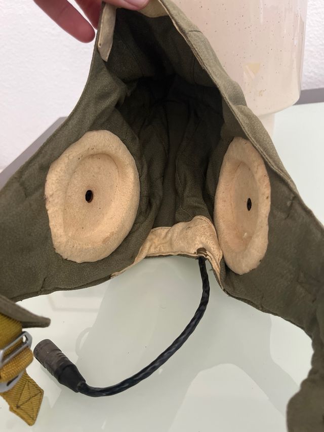 Casco Soviético URSS Auriculares Tanque