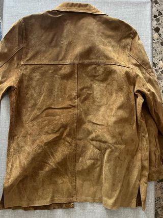 Giacca vintage in vera pelle