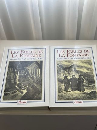 Fábulas La Fontaine Doré ilustrado 2 tomos estuche