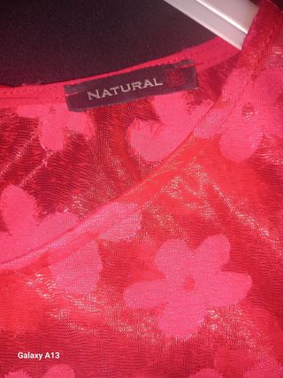 Vestitino estivo floreale rosso