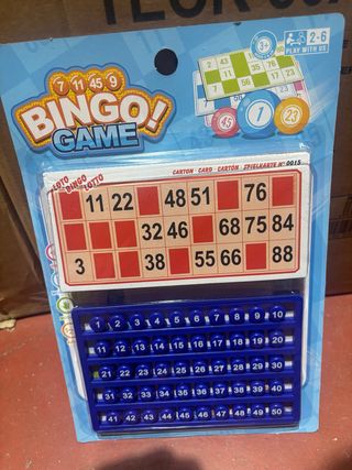 Juego de Bingo Loto Cartones y Bolas
