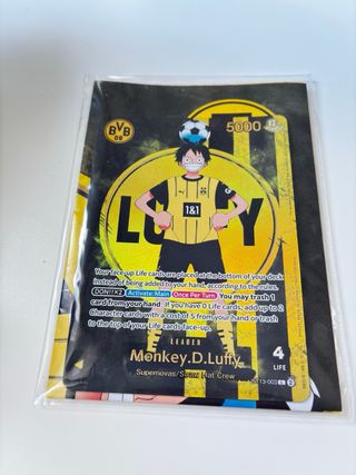 Carta Líder Monkey D. Luffy - One Piece TCG