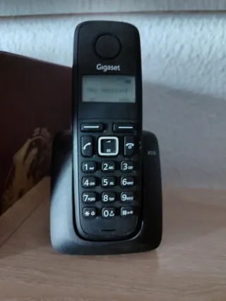 Teléfono Inalámbrico Gigaset Negro