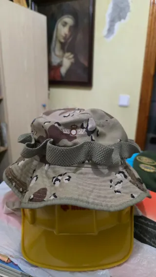 Chambergo árido 6 colores Ejército Aire, en desuso