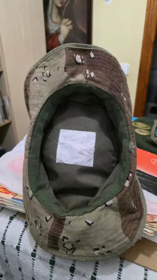 Chambergo árido 6 colores Ejército Aire, en desuso