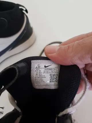 Zapatillas Nike Altas Negras y Blancas