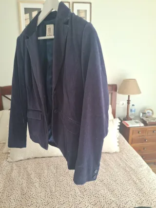 Americana terciopelo azul XOYE talla L