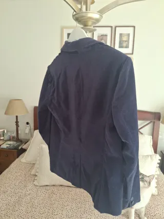 Americana terciopelo azul XOYE talla L