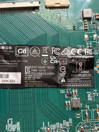 Placa base MSI 715GD991-MOD-R01-0H4F