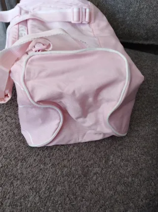 Bolsa Deporte Reebok Niña Rosa y Blanca