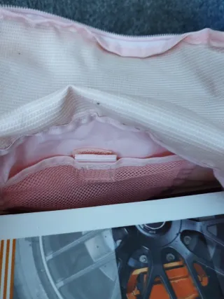 Bolsa Deporte Reebok Niña Rosa y Blanca