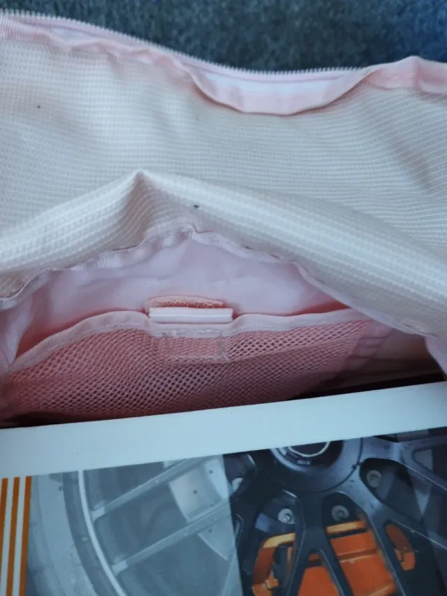 Bolsa Deporte Reebok Niña Rosa y Blanca