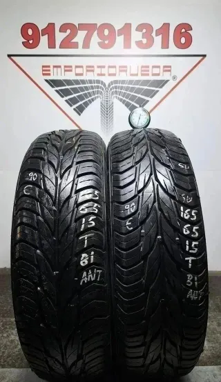 165 65 15 T UNIROYAL RUEDA AL 90% VIDA UTIL