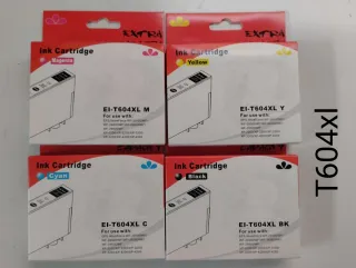Cartucce compatibili Epson T604XL KCMY