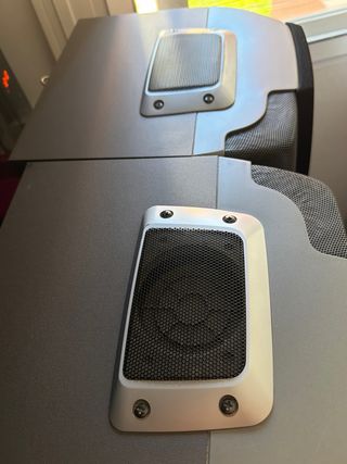 Altavoces Aiwa caja madera gris/negro