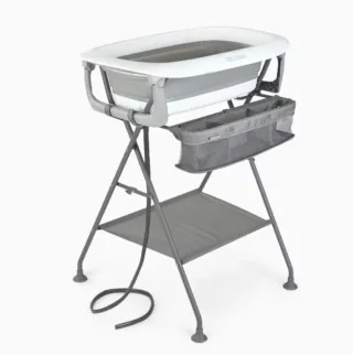 Bañera plegable para bebé con soporte