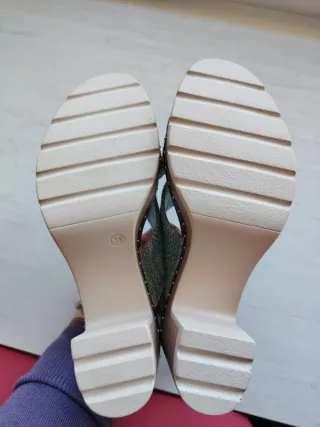 Sandalias Refresh Talla 38 Flores