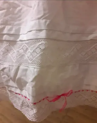 Cancán con enagua blanco