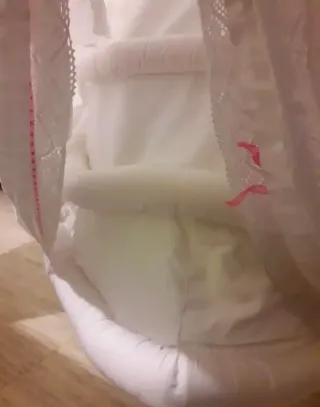 Cancán con enagua blanco